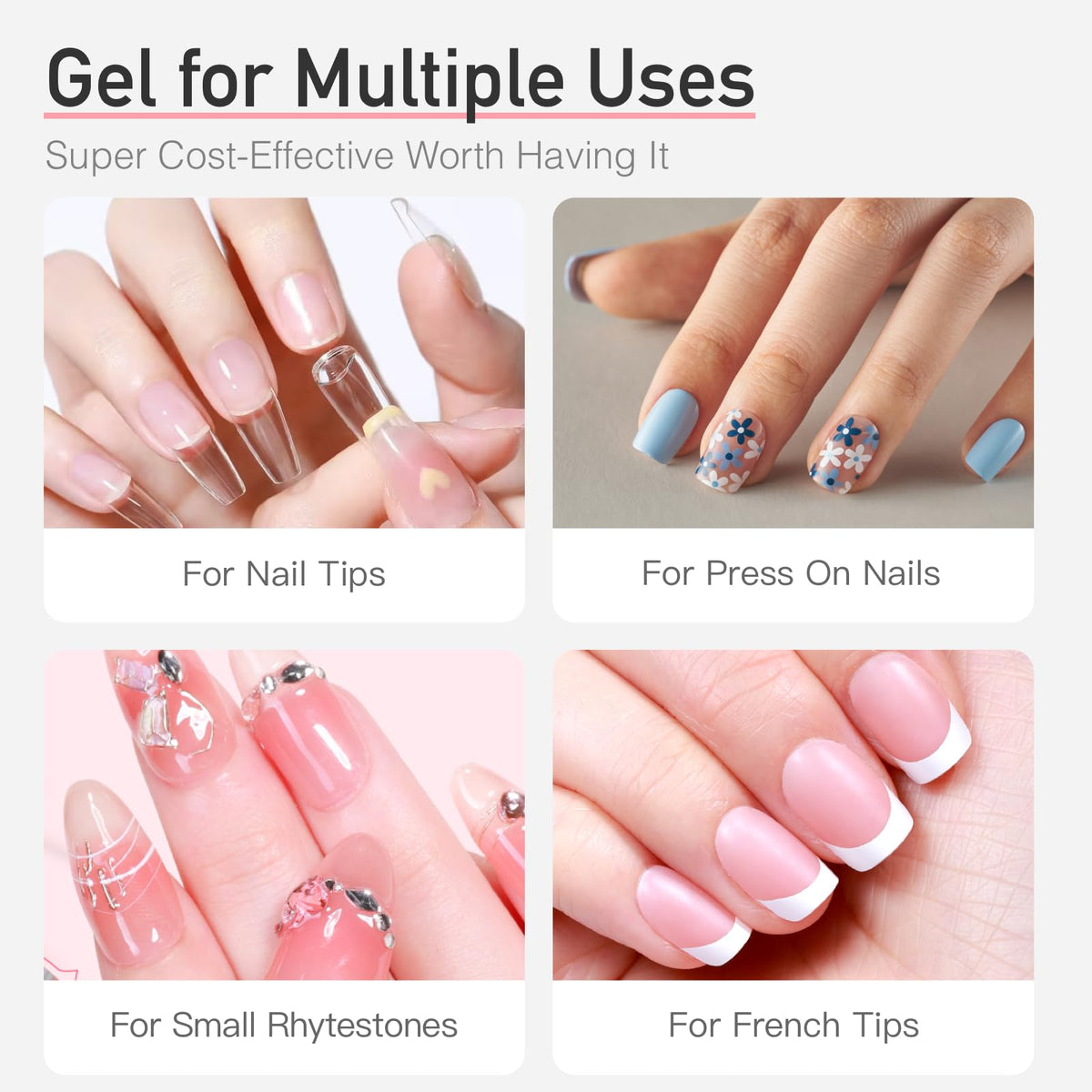 CurvLife Semi Solid Nail Glue 10g close-up of texture