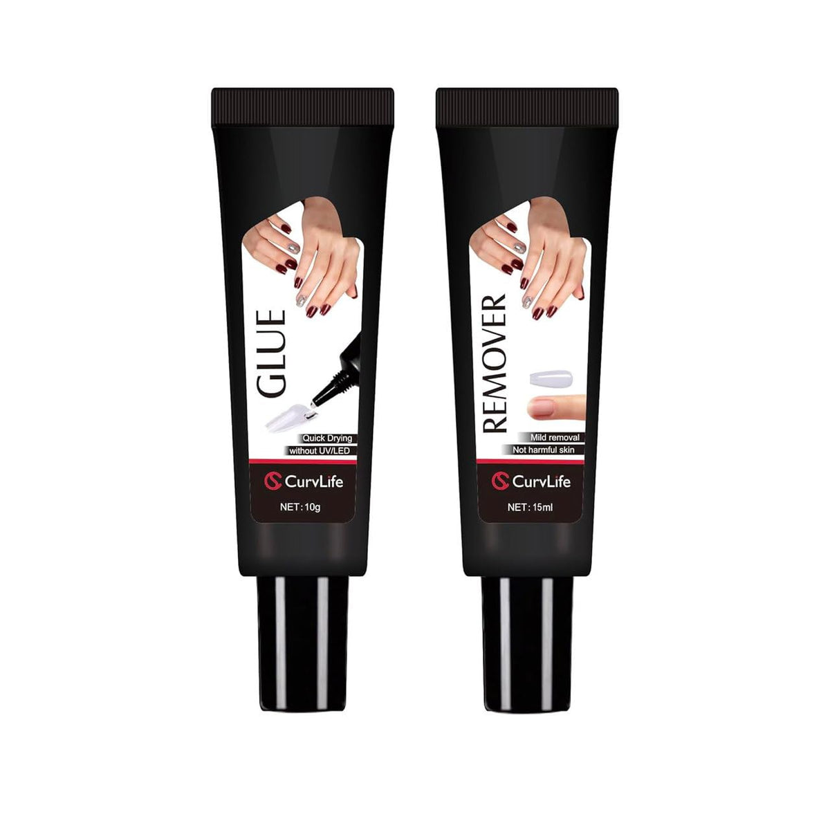 CurvLife Semi Solid Nail Glue 10g front view