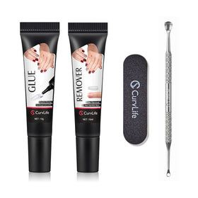 CurvLife Soft Quick Drying Nail Glue 10g front view