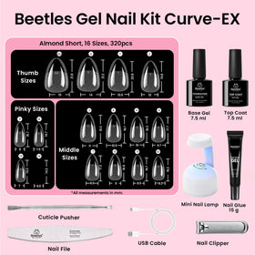 cuticle pusher from beetles Gel Nail Kit