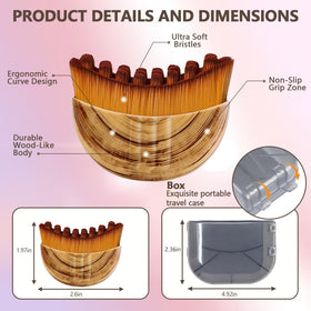 Cxguu Lymphatic Face Brush in portable case