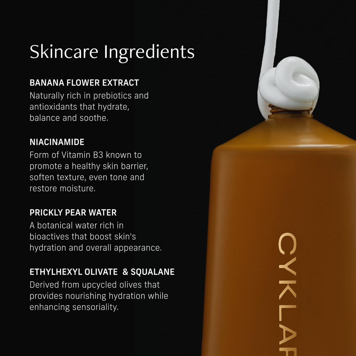 CYKLAR Hydrating Body Cream Vanilla Verve packaging