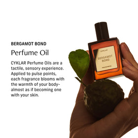 CYKLAR Perfume Oil Bergamot Bond 15ml bottle side view