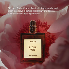 CYKLAR Perfume Oil Flora Veil 15ml bottle in a purse