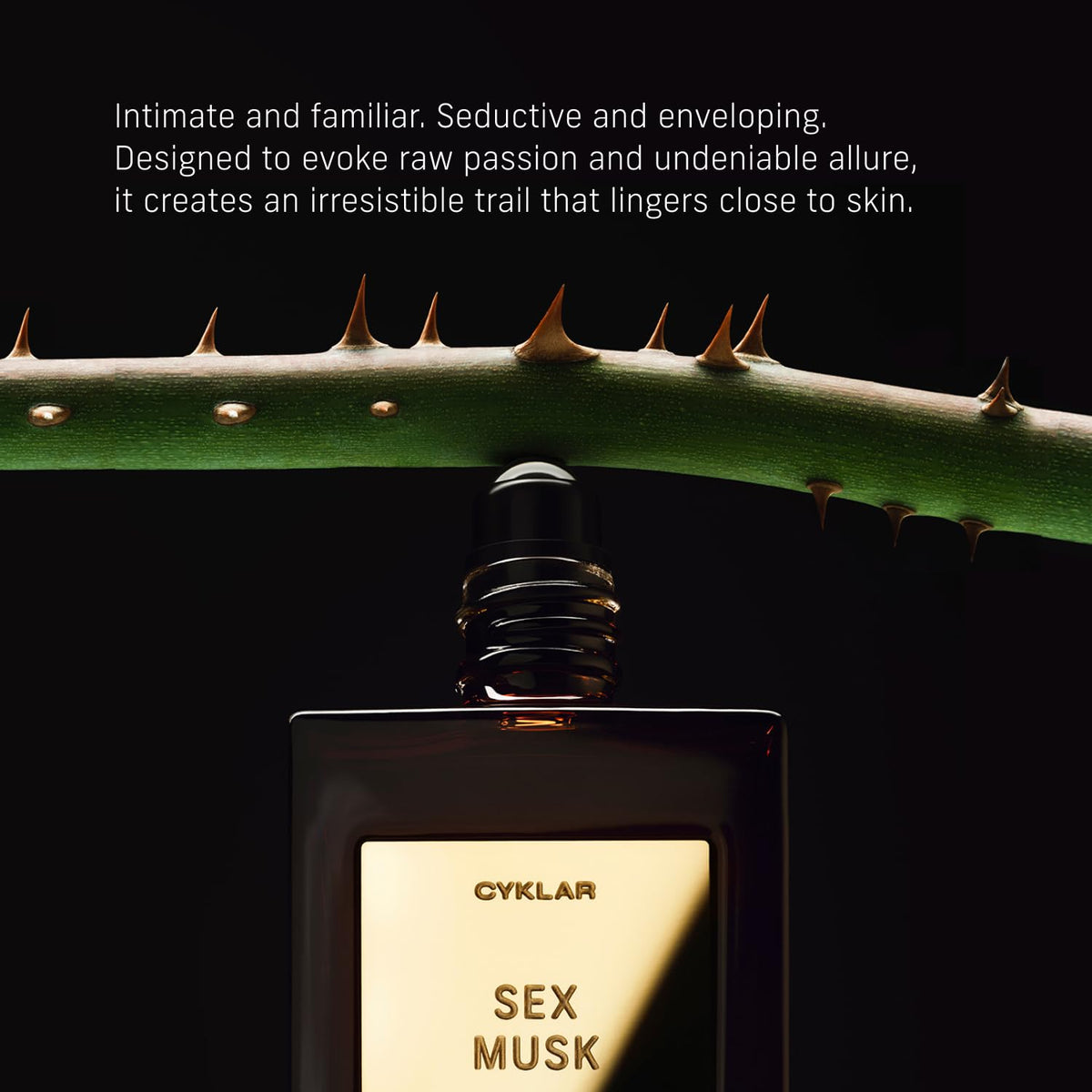CYKLAR Perfume Oil roll-on applicator close-up