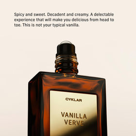 CYKLAR Perfume Oil Vanilla Verve 15ml bottle with packaging