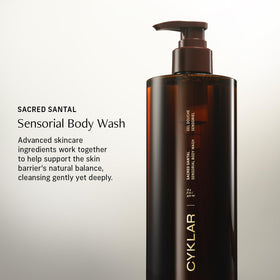 CYKLAR Sensorial Multi-Oil Body Wash Sacred Santal bottle with cap