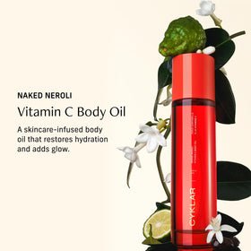 CYKLAR Vitamin C Body Oil bottle with Naked Neroli scent