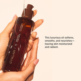 CYKLAR Vitamin C Body Oil texture on skin