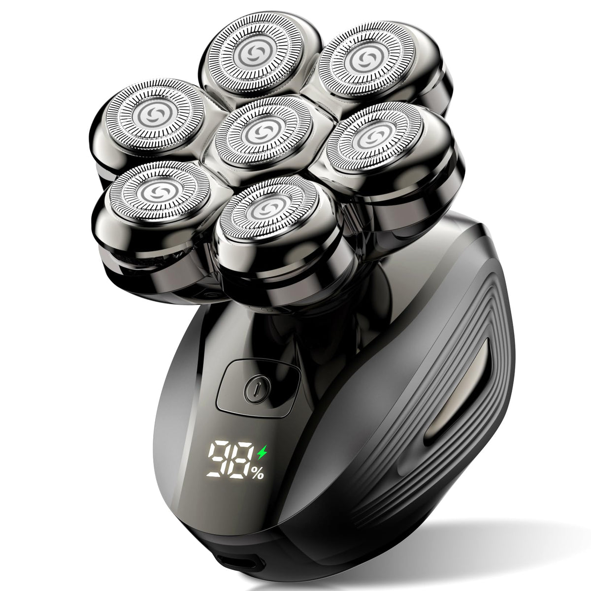 Cyruzi Head Shaver for Bald Men front view with 7D floating head