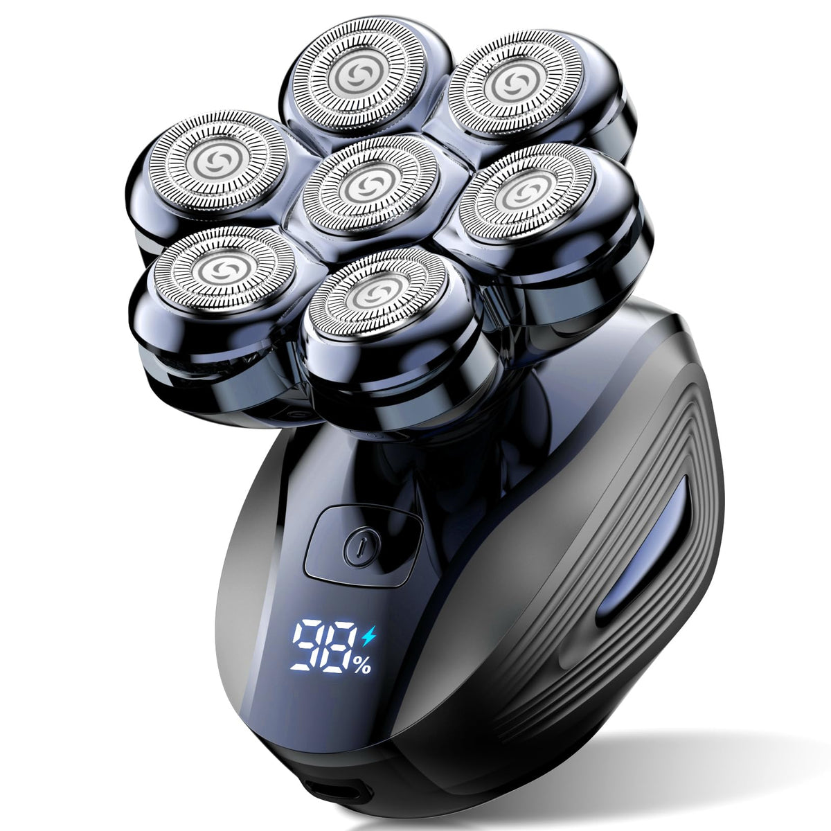 Cyruzi Head Shaver front view with 7D floating head technology