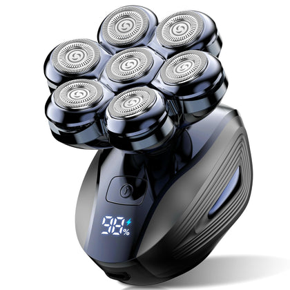 Cyruzi Head Shaver front view with 7D floating head technology
