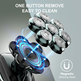 Cyruzi Head Shaver with magnetic removable head