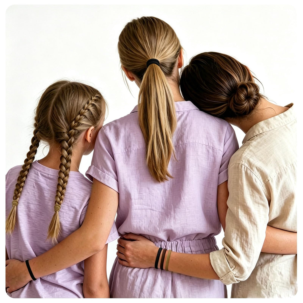 CZZXI Hair Ties showing packaging and contents