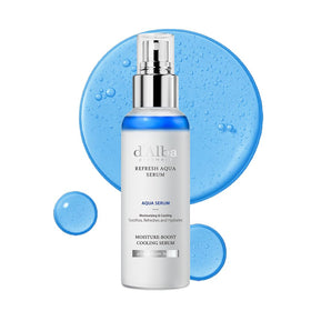 d'alba Piedmont Refresh Aqua Serum front view with spray nozzle