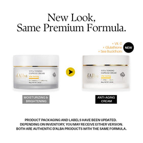 d'alba Piedmont Vita Toning Capsule Cream packaging