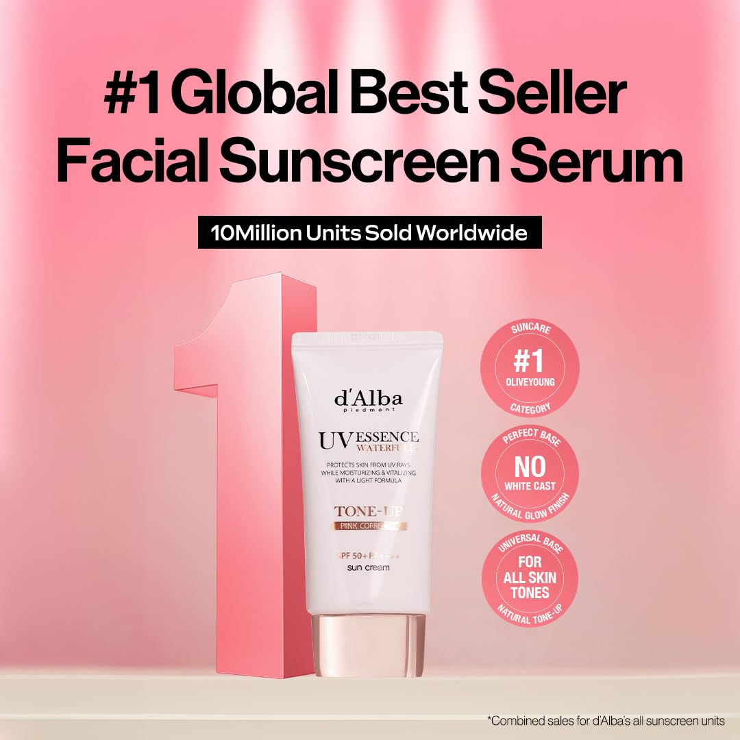 d'alba Piedmont Waterfull Tone-Up Sunscreen Serum back view