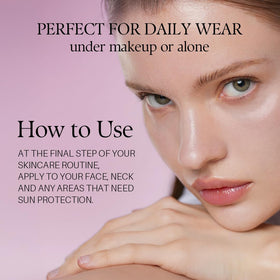 d'alba Piedmont Waterfull Tone-Up Sunscreen Serum lifestyle shot