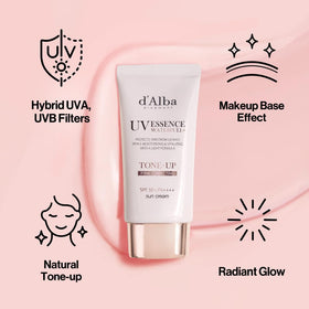 d'alba Piedmont Waterfull Tone-Up Sunscreen Serum packaging