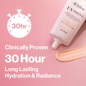 d'alba Piedmont Waterfull Tone-Up Sunscreen Serum texture close-up