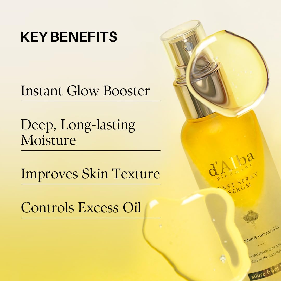 d'alba Piedmont White Truffle First Spray Serum lifestyle scene