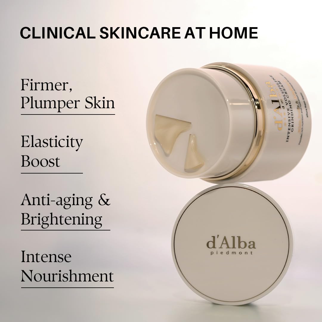 d'alba Piedmont White Truffle Intensive Cream with spatula