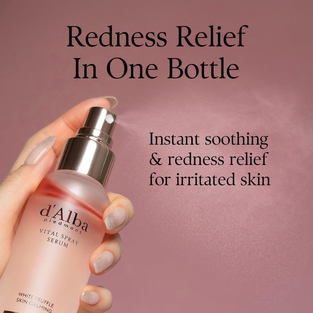 d'alba Piedmont White Truffle Vital Spray Serum close-up of spray nozzle