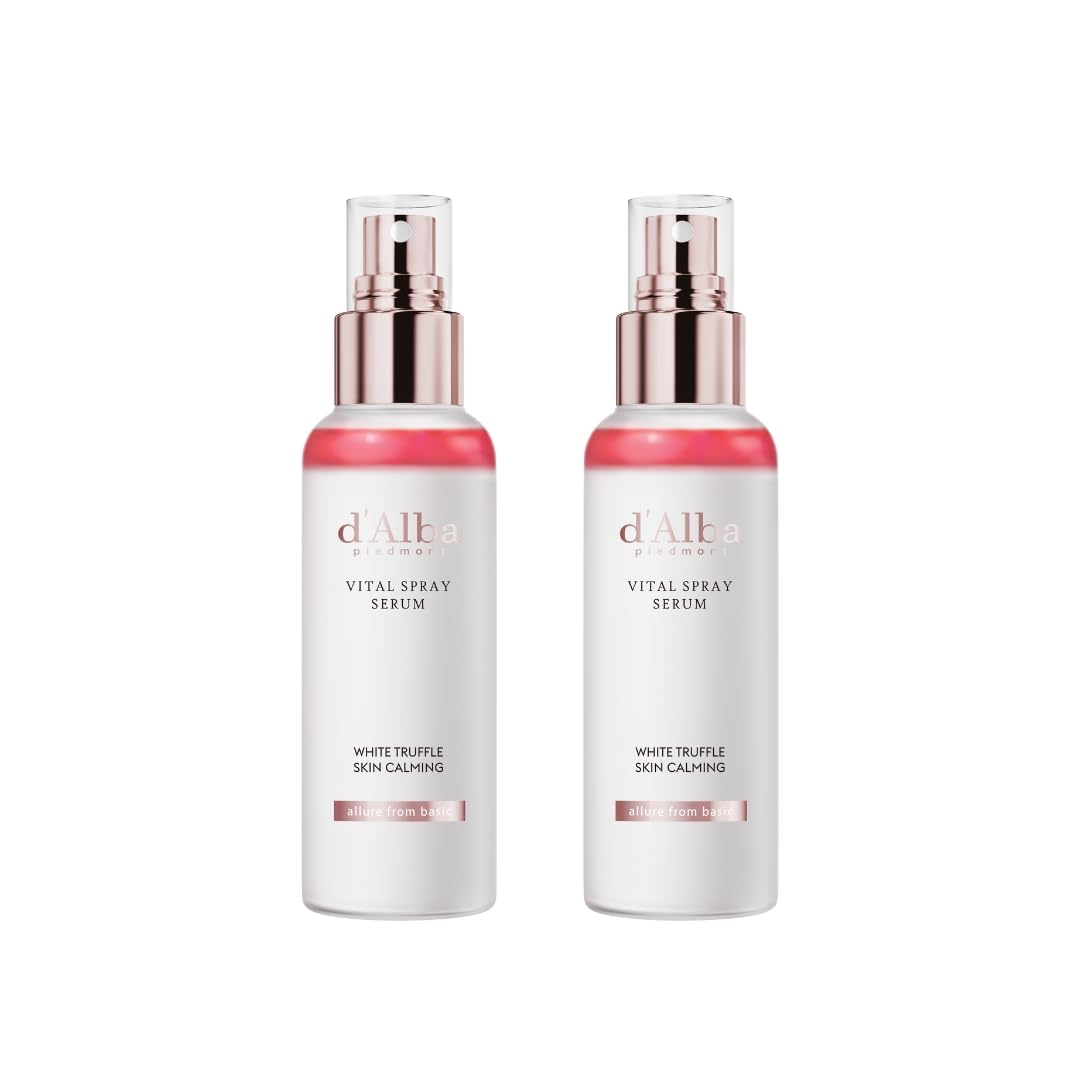 d'alba Piedmont White Truffle Vital Spray Serum front view with packaging