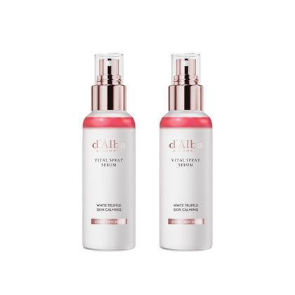 d'alba Piedmont White Truffle Vital Spray Serum front view with packaging