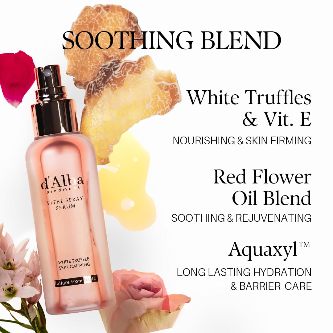 d'alba Piedmont White Truffle Vital Spray Serum ingredients list