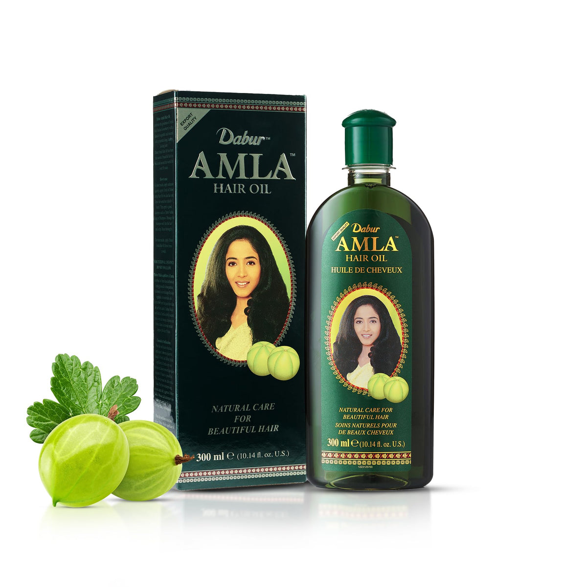Dabur Amla Hair Oil Pack of 3 bottles front view
