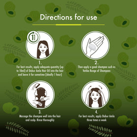 Dabur Amla Hair Oil with natural ingredients