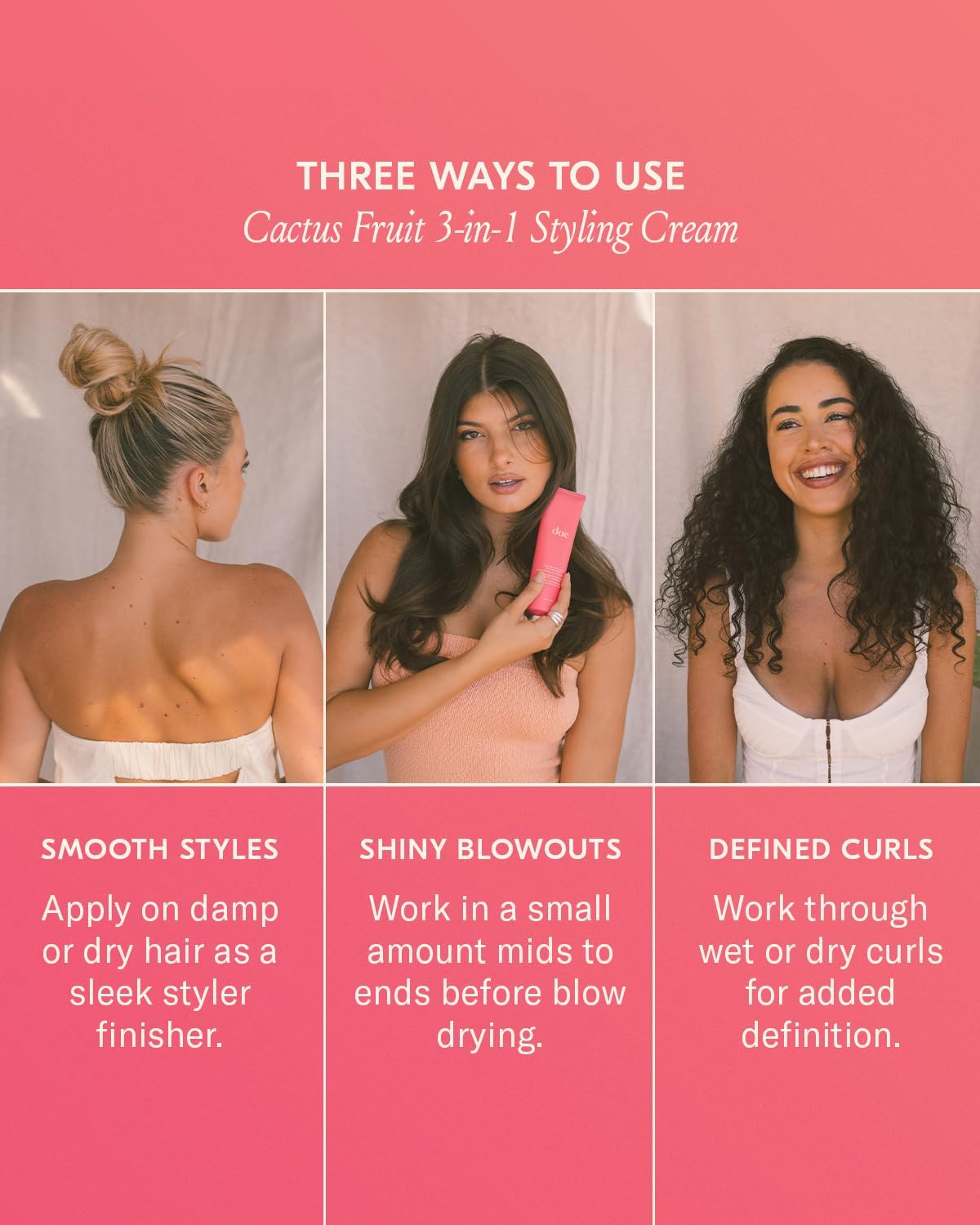 DAE 3-In-1 Styling Cream lifestyle scene on vanity