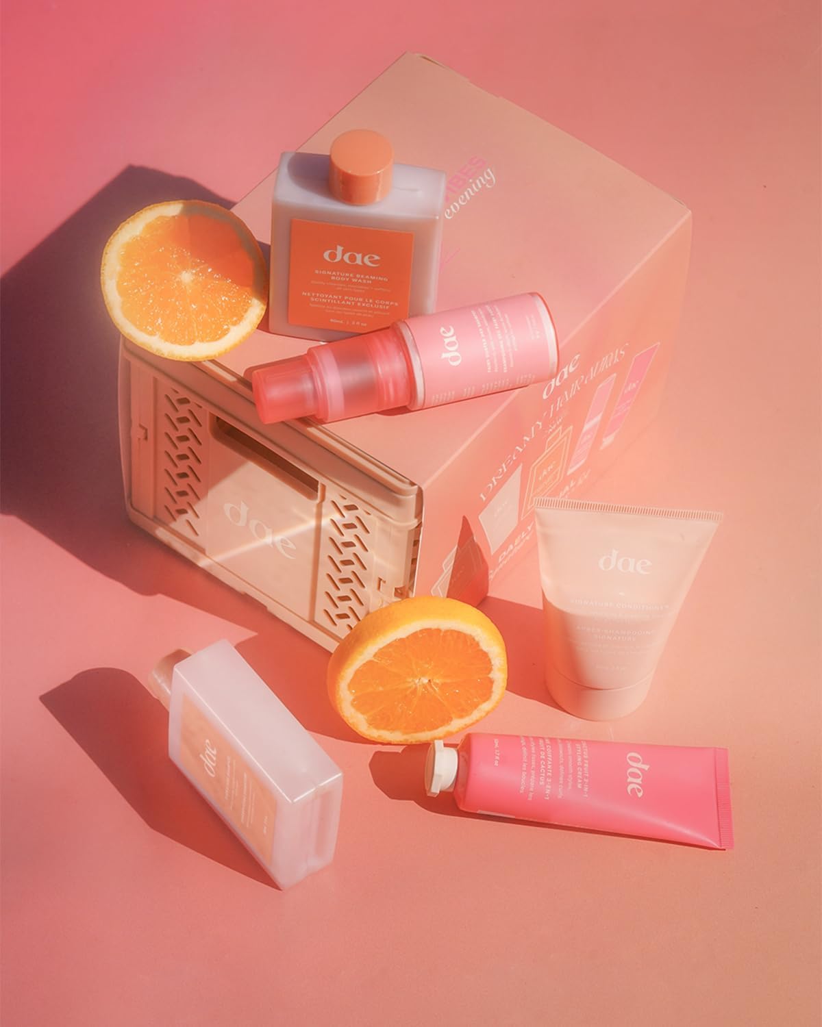 DAE 3-In-1 Styling Cream side view with packaging details