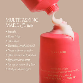 DAE Cactus Fruit 3-In-1 Styling Cream application on hair