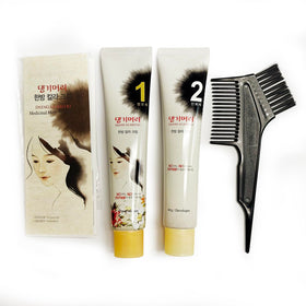 Daeng Gi Meo Ri hair dye accessories included in the kit