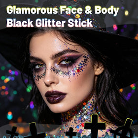 DAGEDA Black Body Glitter Stick packaging