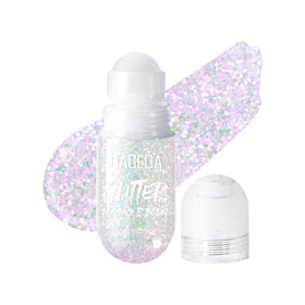 DAGEDA Sparkling Pink Body Glitter Gel roll-on bottle front view