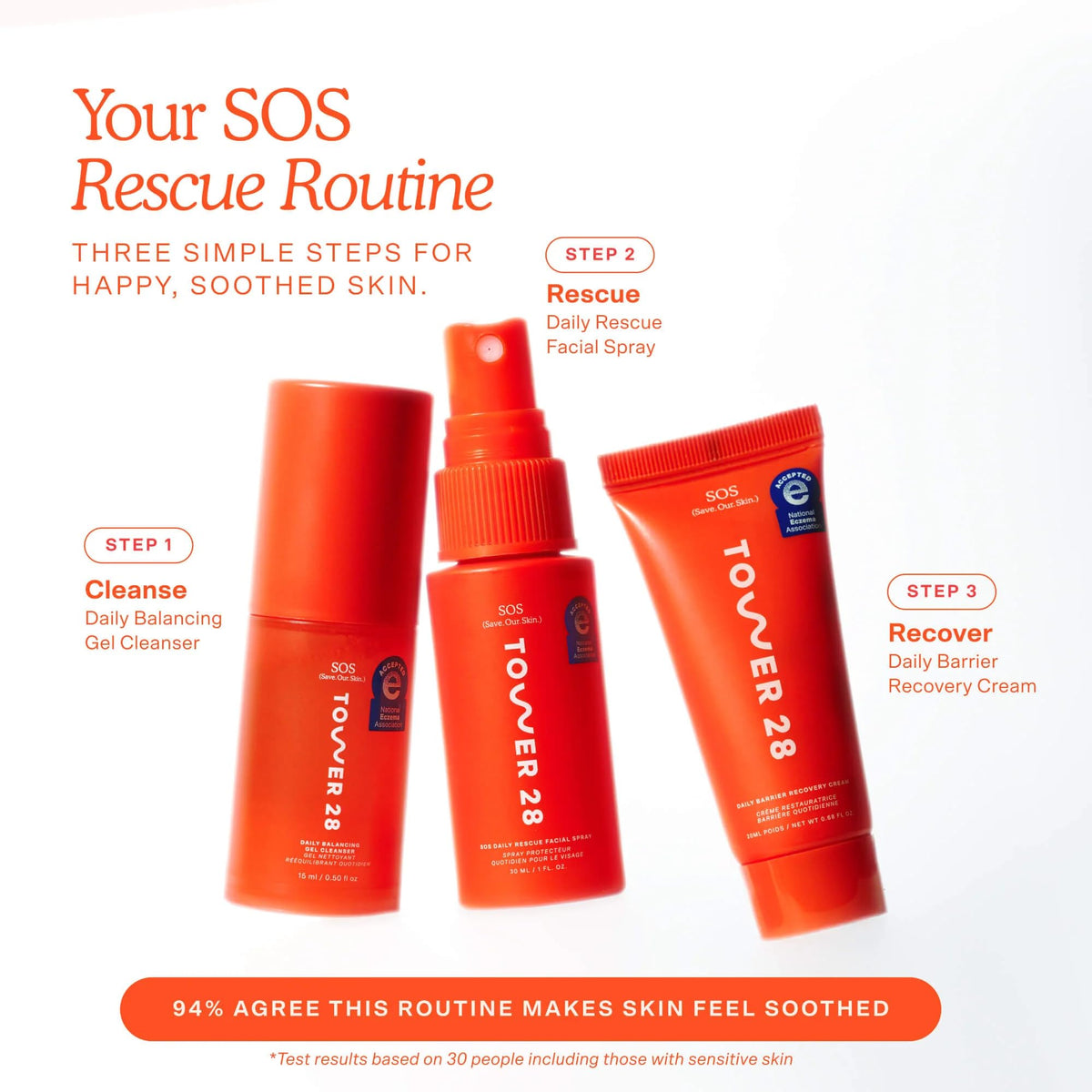 Daily Balancing Gel Cleanser from Tower 28 in travel size