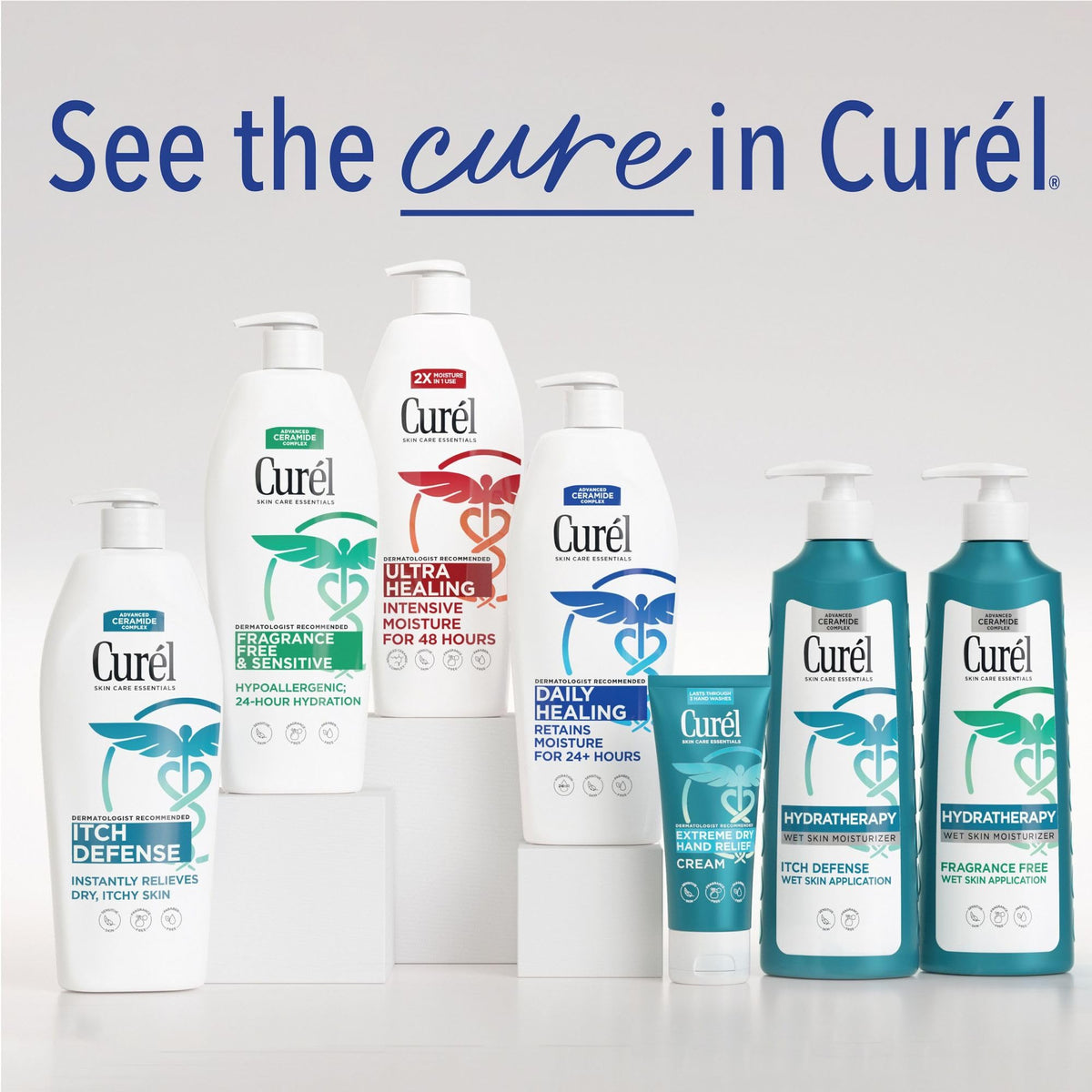Daily Healing Body Lotion 3-pack display