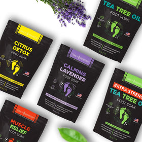 DAILY REMEDY Calming Lavender Foot Soak texture