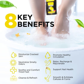 DAILY REMEDY Citrus Detox Foot Soak with essential oils