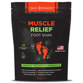 DAILY REMEDY Muscle Relief Foot Soak 1lbs front view