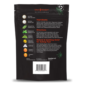 DAILY REMEDY Muscle Relief Foot Soak packaging