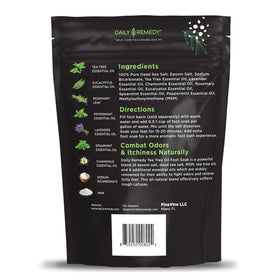 DAILY REMEDY Tea Tree Oil Foot Soak packaging