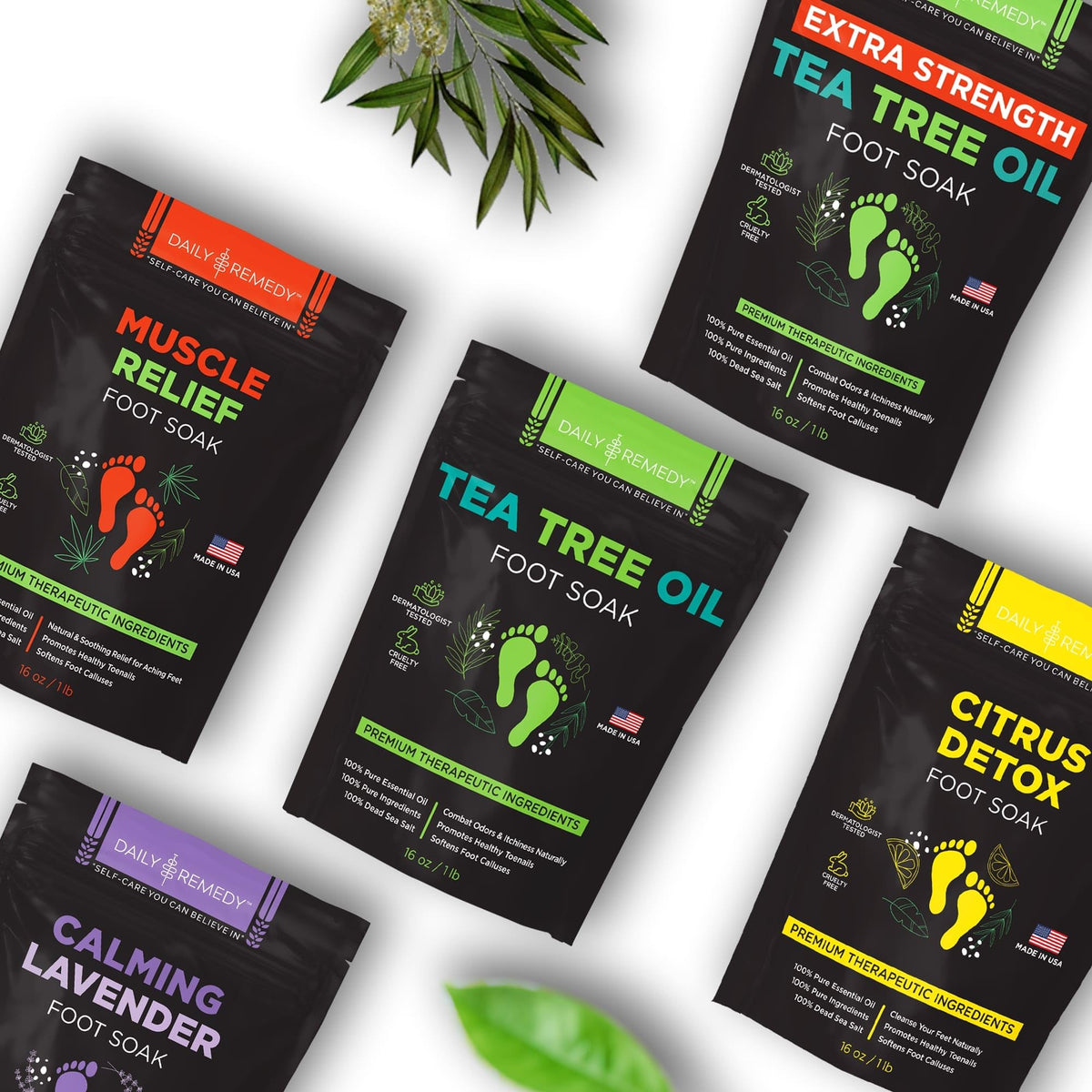 DAILY REMEDY Tea Tree Oil Foot Soak product details