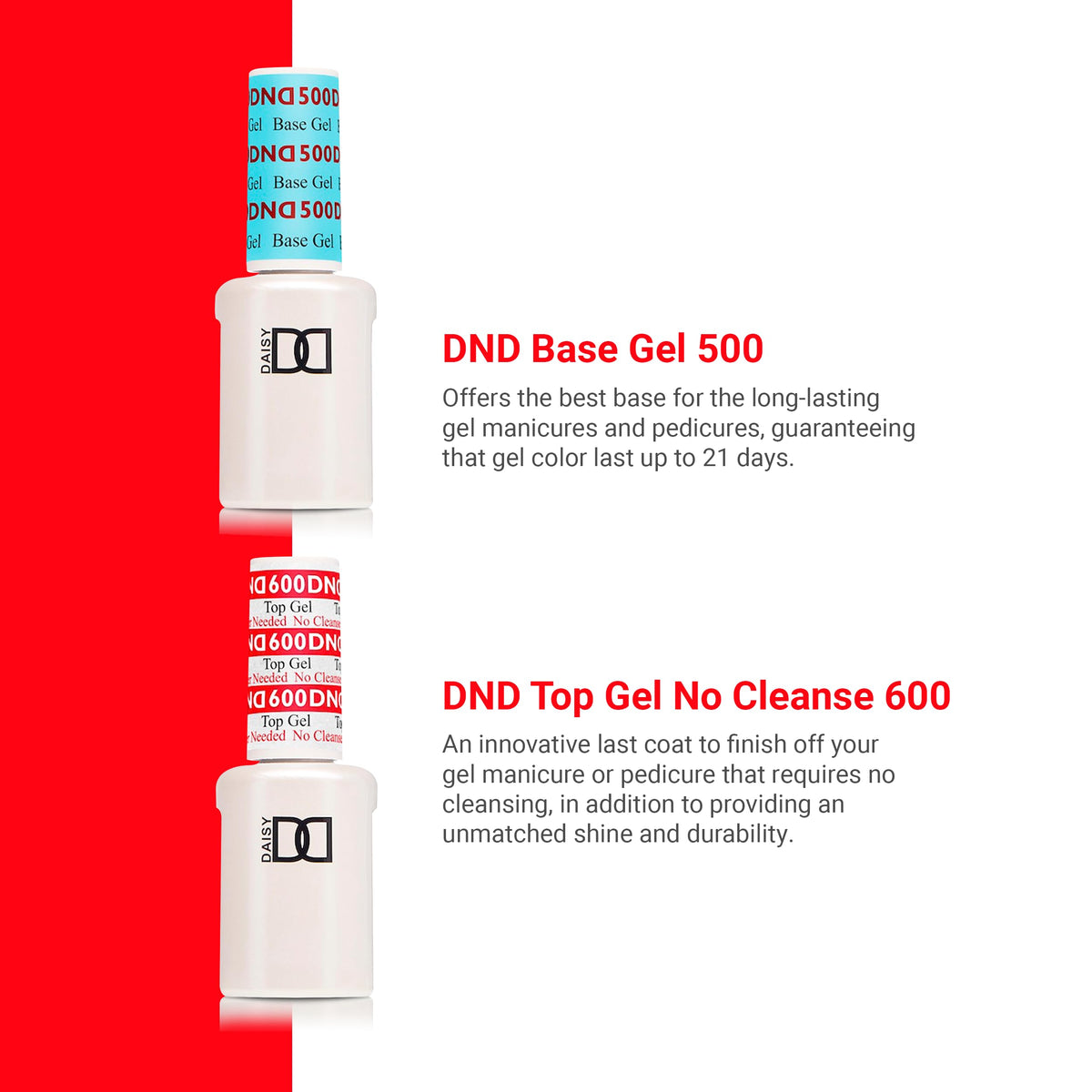 DAISY DND Base Gel 500 bottle with label