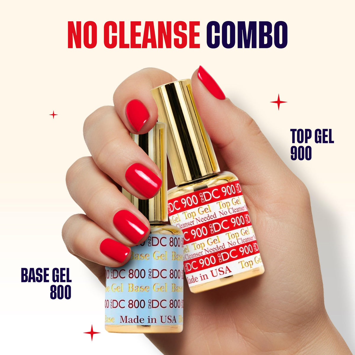 DAISY DND Base Gel 800 bottle with label