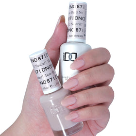 DAISY DND Gel Nail Polish and Lacquer bottles side view