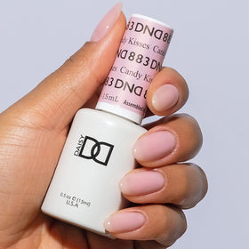 DAISY DND Gel Nail Polish and Lacquer bottles side view